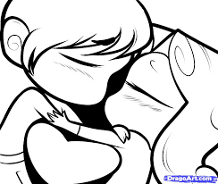 Learn how to draw anime couple pictures using these outlines 1024x1024 anime couples drawings easy easy cute anime couple drawings. Orasnap Cute Couple Drawings Easy Anime