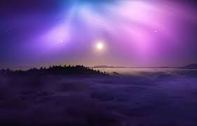 Popular shows, themes, dance, entertainment, events Wallpaper Colorful Nature Night Mountains Clouds Stars Sun Night Sky Purple Landscape Beautiful Beautifful Landscape Night Sky Stars Images For Desktop Section Pejzazhi Download