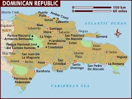 Map Of Dominican Republic