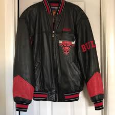 Nba Jackets Coats Chicago Bulls Leather Jacket Poshmark