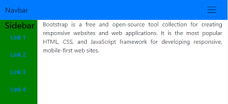 You can find navigation bars on almost any website on the internet. How To Use Top Navigation With Left Navigation Bar Using Bootstrap Geeksforgeeks