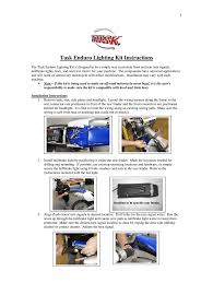 Tusk Enduro Lighting Kit Instructions Fill Online Printable Fillable Blank Pdffiller