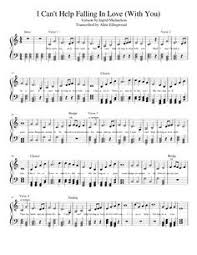 Can T Help Falling In Love Sheet I Can T Help Falling In Love With You Clarinet Sheet Music Piano Sheet Music Free Trumpet Sheet Music