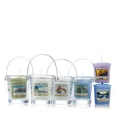 Set Of 6 Yankee Candle Clean Cotton Votive Candle