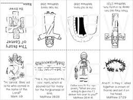 Audio, ebooklet, and digital worksheets for kids (and adults). The Easter Story Printable Mini Book Craft By Abundant Teaching Tpt