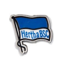 Download hertha vector logo in eps, svg, png and jpg file formats. Hertha Bsc Berlin Pin Fahne Pur Button Anstecker Logo Plus Lesezeichen I Love Berlin New Fancorner