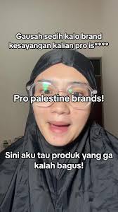 Alternatif Makeup Lokal Favorit Pro Palestina