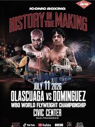 🚨🥊 | Anthony Olascuaga is set to defend his WBO Flyweight ...