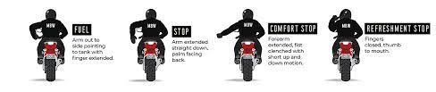 Maybe you would like to learn more about one of these? Motorcycle Hand Signals 101 Motor Bike Works