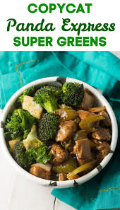 Panda Express Super Greens Copycat Recipe A Light And Zesty Blend Of Broccoli Kale And Cabb Super Greens Panda Express Recipes Copycat Recipes Panda Express