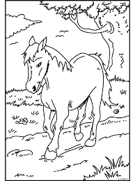 Nog meer kleurplaten over de herders in de stal (2) vinden? Mewarn15 Paard In Stal Kleurplaat