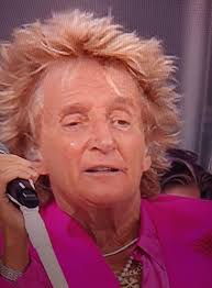 Just watching Sir Rod Stewart at Glastonbury