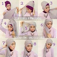 Ini Vindy Yang Ajaib Hijab Layer Glitter Tutorial With Video Jilbab Sederhana Jilbab Turban Kerudung