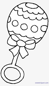 Festive paper lanterns, personalized zen gardens, baby sock sushi, and yummy chai. Baby Rattle Coloring Page Clip Art Sweet Unique Rattles Black And White Baby Shower Clip Art Transparent Png 2803x4798 Free Download On Nicepng