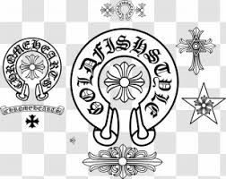 Chrome hearts cross t shirt top rock auth black ladies. Chrome Hearts Logo Png Images Transparent Chrome Hearts Logo Images
