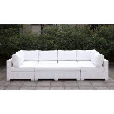 This wooden sun lounger set, consisting of 1 sun lounger and 1 folding table, combines style and functionality and will add a touch of rustic charm to your garden, patio, pool deck or other outdoor living space. Somani White Outdoor Daybed Set Configuration 5 Furniture Of America Furniture Cart