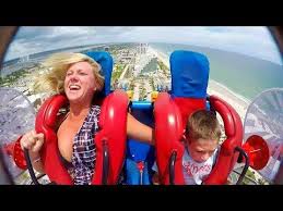 All videos for this compilation were used from the orlando slingshot youtube channel and can be found. Mom Tries To Save Son From Falling Then Youtube Crazy Roller Coaster First Roller Coaster Roller Coaster Ride