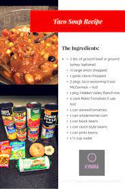 Taco Soup Taco Soup Crock Pot Taco Soup Taco Soup Ranch