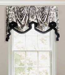 Medium weight designer fabric 100% cotton. What Is A Kingston Valance White Valance Black And White Valance Fancy Curtains