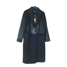 Karen millen » jackets | coats. Wool Coat Karen Millen Black Size 12 Uk In Wool 11859348