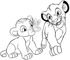 Click the simba and nala coloring pages to view printable version or color it online (compatible with ipad and android tablets). Baby Simba And Nala Coloring Page Of The Lion King Lion King Drawings King Drawing Lion King Pictures