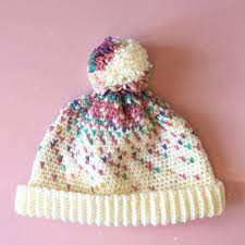 Crochet Hat Pattern The Fara Fair Isle Hat Etsy Crochet Hat Pattern Crochet Hats Crochet