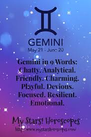 Geminis In 9 Words Gemini Astrology Traits Quotes Personality Horoscope Facts Gemini Horoscope Words