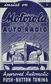 Motorola Auto Radio Vintage Radio Old Radios Car Radio
