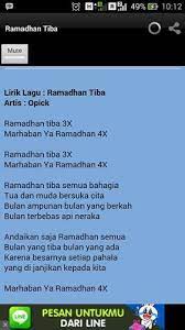 Yoeni syafitri sekar ayoe senin, 12 april 2021 | 21:15 wib Ramadhan Tiba Opick For Android Apk Download