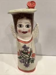 VINTAGE SUSAN PALEY by Ganz Bella Casa November Ceramic Lady Vase Set Of 3  $33.69