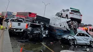 The tx state rep from ft worth said the express lanes, where this occurred, weren't salted. Qw Mxt0oj172am