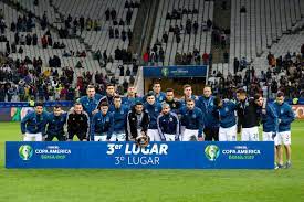 Medalla Bronce Copa America Soccer Field Soccer Goals