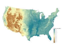 This beautifully styled map of the us features the states in different classic tones. Mapping Sound Natural Sounds U S National Park Service