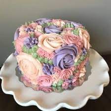 Is it as simple as. Floral Cake Buttercream Cake Buttercream Flowers Custom Cake
