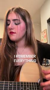 some one get this girl a hairbrush lol #iremembereverything #zachbryan  #kaceymusgraves #zachbryanlive #singing #singingvideo