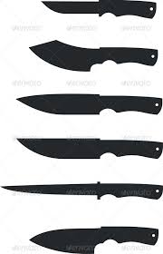 Printable knife patterns templates for amateur knifemakers. Knife Icon Graphics Designs Templates From Graphicriver
