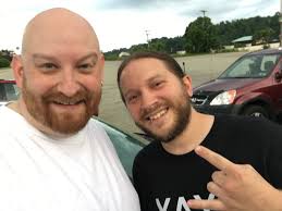 Setting up and breaking down at Key Bank Pavilion