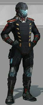 Aegis Officer Armor Concept Sci Fi Concept Art Futuristic Armour