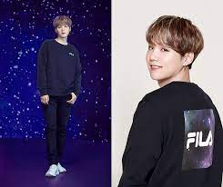 Suga's video for the winter collection of fila on the street. Bts Suga Suga Fila X Bts Voyager Collection Facebook