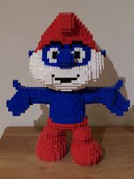 Smurfs Lego S Smurftastic Lego Art Cool Lego Legos