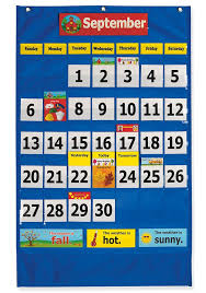Calendar Weather Pocket Chart Pacon Creative Products