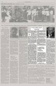 South africa's former president fw de klerk is being several family members of the mandela family have taken his eldest grandson, mandla, to court in a bid to exhume the bodies, so they can be reburied in. Man In The News An Unwavering Opponent And An Unpredictable Leader Of South Africa Frederik Willem De Klerk The New York Times