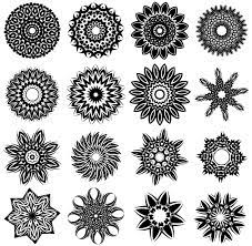 Download flower tattoos pictures and use any clip art,coloring,png graphics in your website, document or presentation. Free Tribal Flower Tattoo Designs Vector Free Download