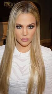 Blonde Khloe Kardashian Hair Kardashian Hair Long Hair Styles