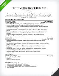 Entry Level Customer Service Resume Free Word Template Basic Skills ...