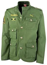 Camisa Da Caminhada Da Fraternidade 2018 Puma Jamaica Iron Lion Military Jacket X Cedella Marley For The Olympics Jaqueta Masculina Roupas Legais Camisas Masculinas