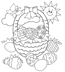 The tradition to offer eggs dates back to antiquity. Free Easter Colouring Pages The Organised Housewife