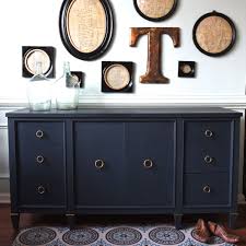 We Mixed Cobalt Blue Dark Gray To Achieve This Blue But You Can Get The Look Easily With Jol Annie Sloan Painted Furniture Pink Bedroom Decor Blue Furniture