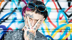 Download the best hd wallpapers for free. Lil Peep In Colorful Shutter Background Showing Victory Sign Hd Lil Peep Wallpapers Hd Wallpapers Id 63929