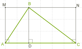 Hier sehen wir ein dreieck. Dreieck Und Flache Eines Dreiecks Theoretisches Material Mathematik 6 Schulstufe